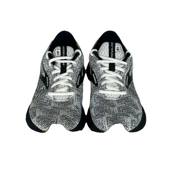 Brooks Adrenaline GTS 21 Black Gray White Women's Size 9 M 1203291B135 - Picture 3 of 8